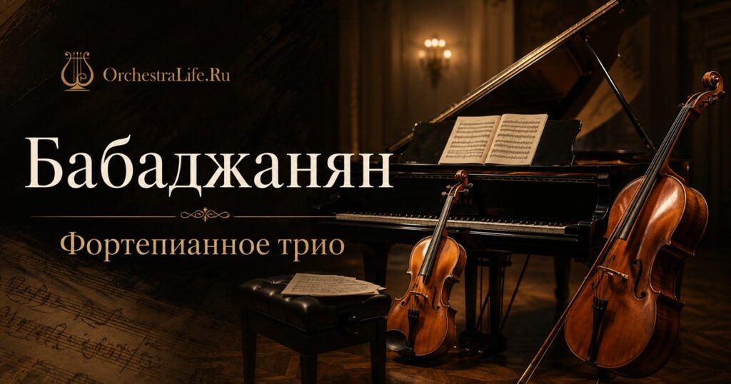 Бабаджанян. Фортепианное трио