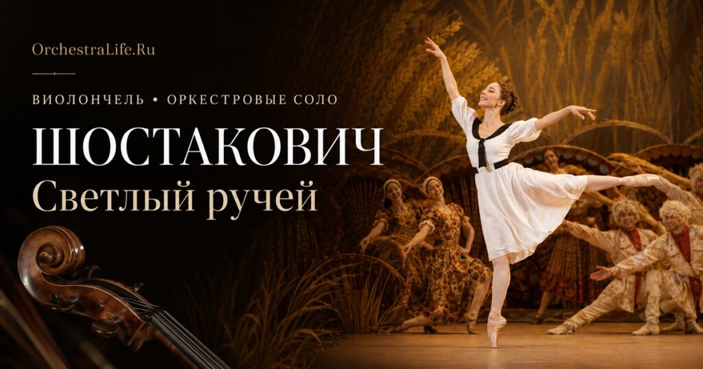 Шостакович. "Светлый ручей". Виолончельное соло