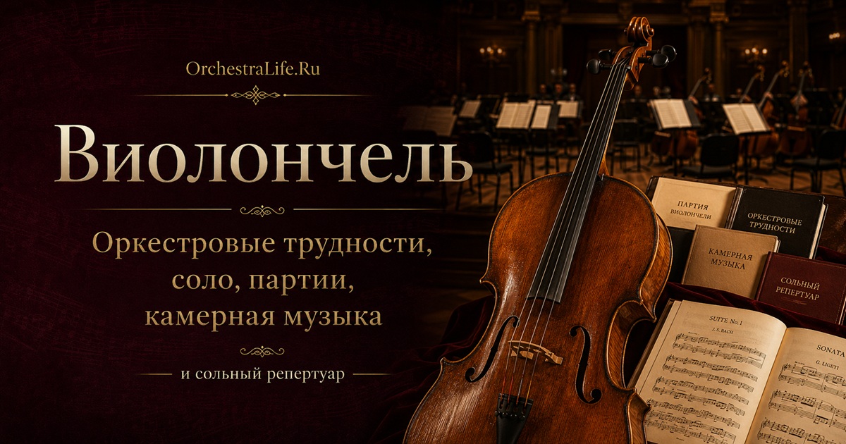 Библиотека: виолончель