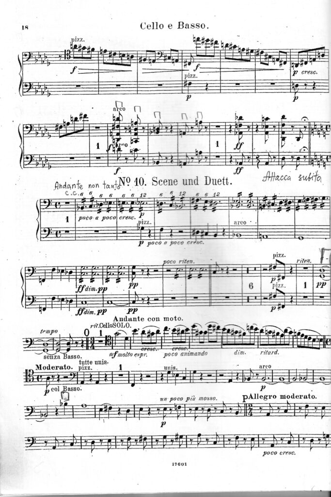 "Евгений Онегин". Виолончельное соло