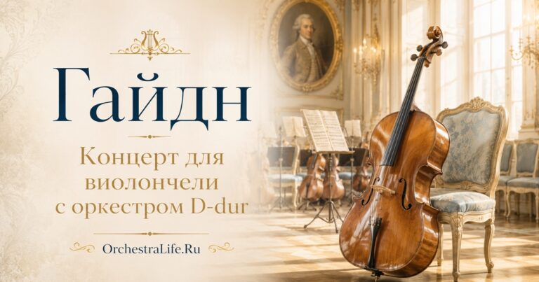 Гайдн. Концерт для виолончели с оркестром D-dur