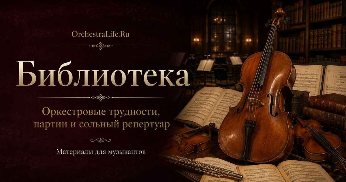 Нотная библиотека OrchestraLife.Ru
